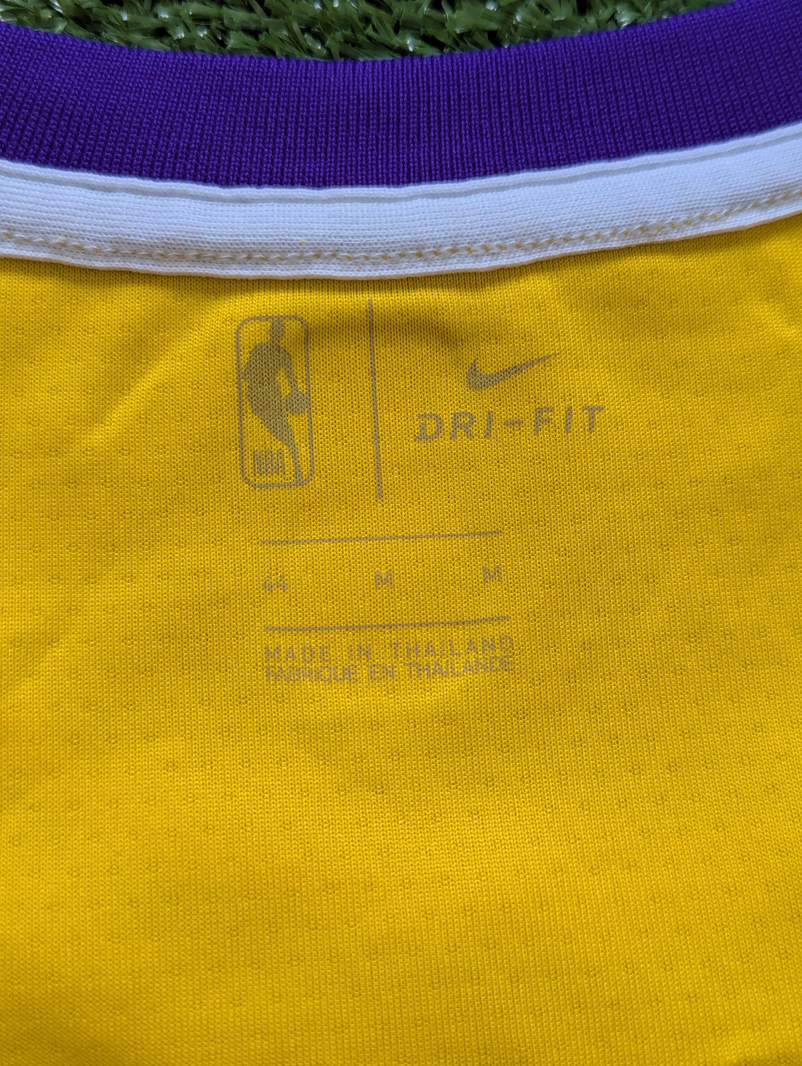 Nike NBA LOS ANGELES LAKERS BASKETBALL SHIRT JERSEY JAMES #23 Size US M / EU 48-50 / 2 - 3 Thumbnail