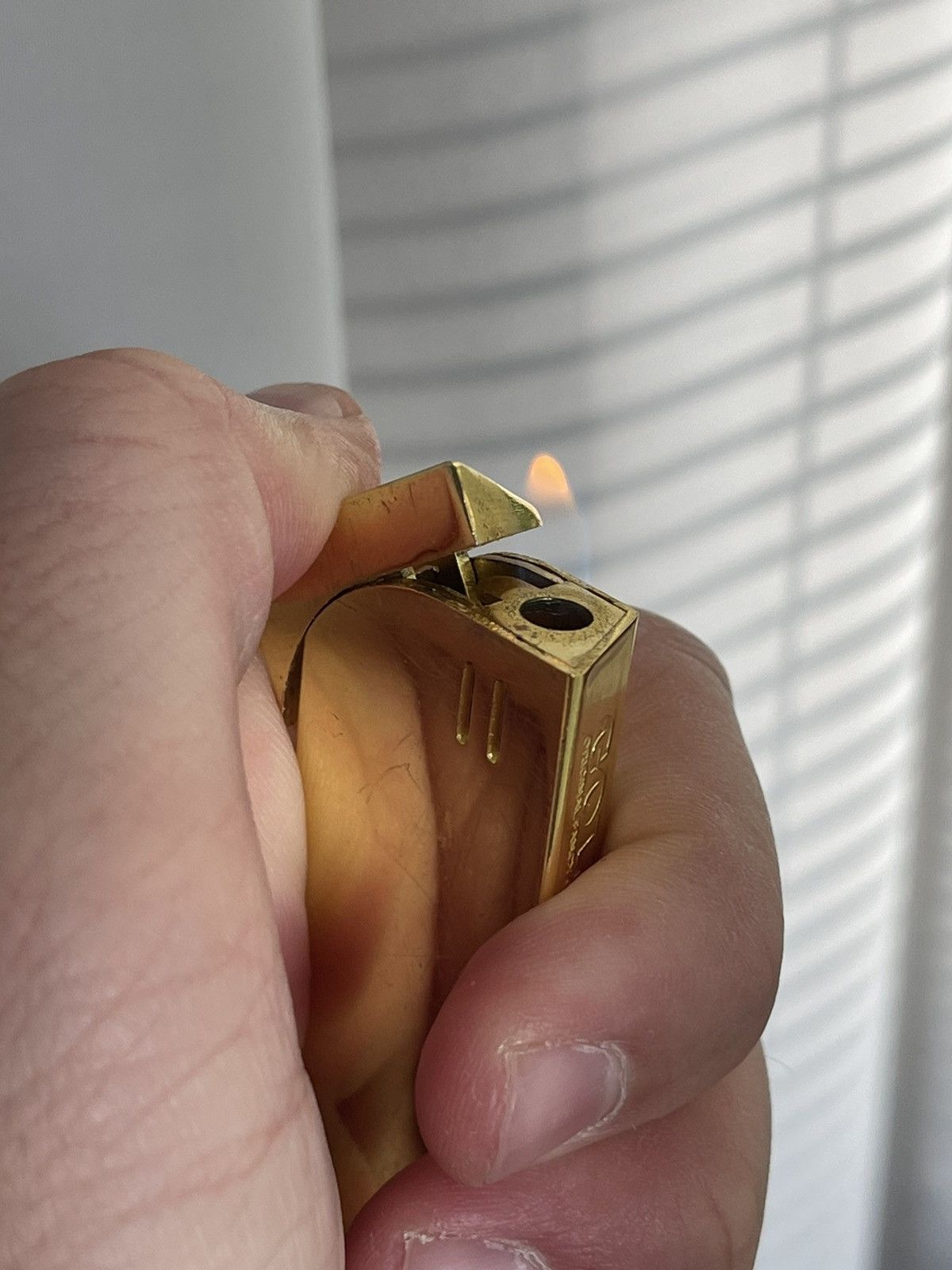 Vintage Vintage yellow *gold* lighter 00s streetwear Size ONE SIZE - 6 Thumbnail