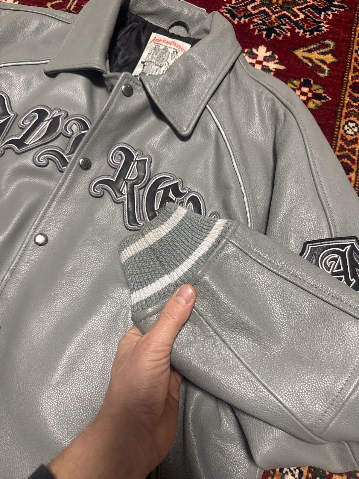 Palace PALACE AVIREX LEATHER JACKET Size US M / EU 48-50 / 2 - 4 Thumbnail