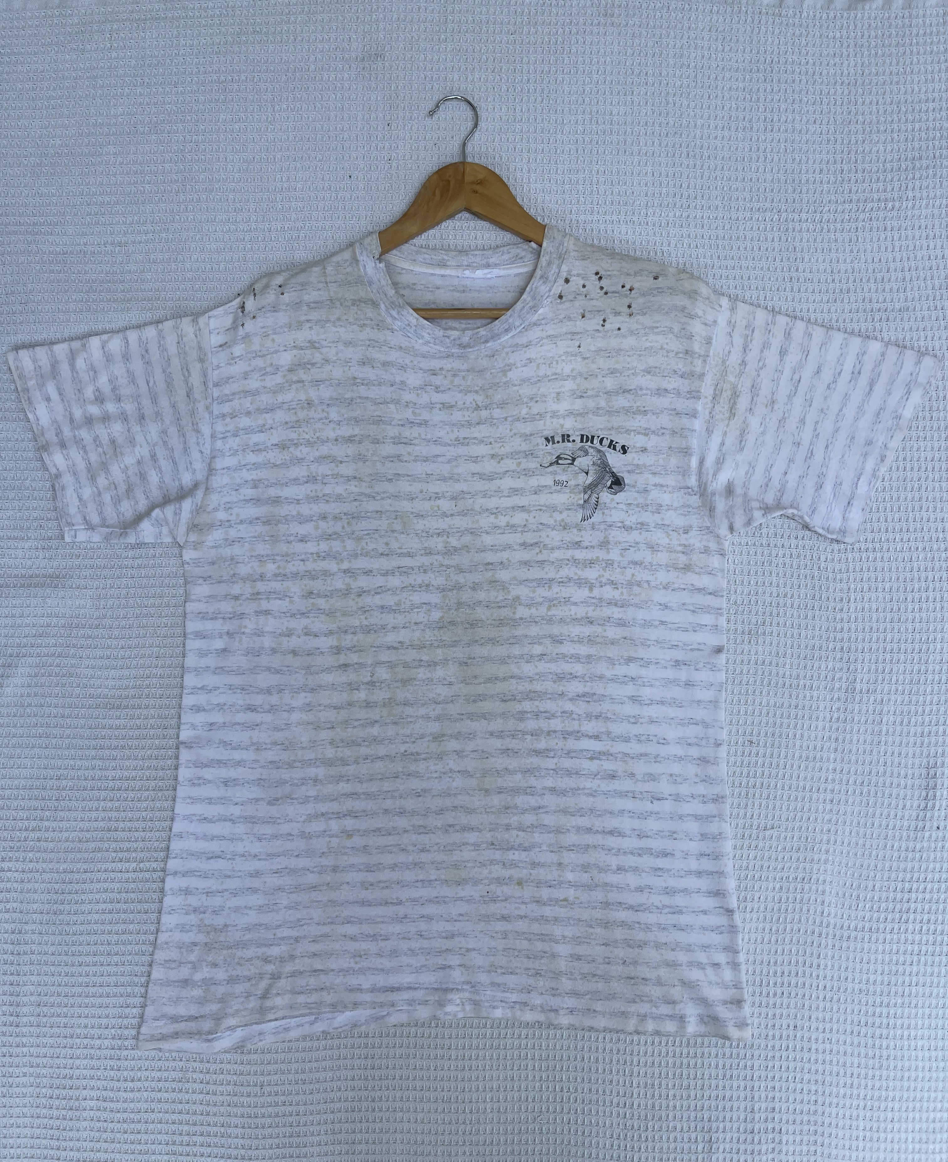 Other LastDrop🔥Rare🔥Vintage 90s Mr Duck Thrashed Single Stitch Tee Size US M / EU 48-50 / 2 - 12 Thumbnail