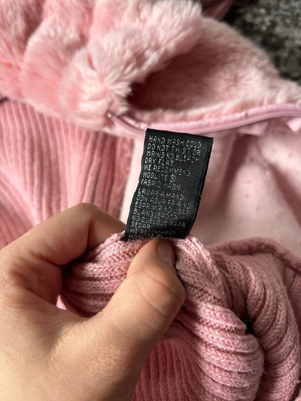 Japanese Brand × Vintage Vintage pink inspired women y2k opium zip up hoodie fur faux Size S / US 4 / IT 40 - 8 Thumbnail