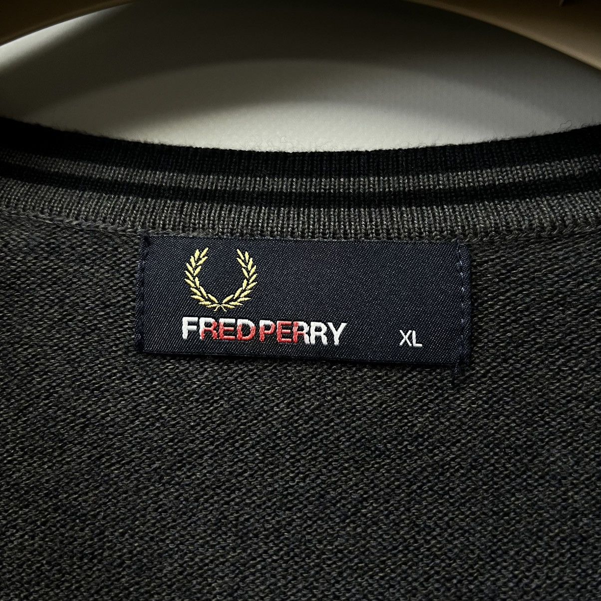 Fred Perry Fred Perry Merino Wool Vest y2k Size US XL / EU 56 / 4 - 7 Thumbnail