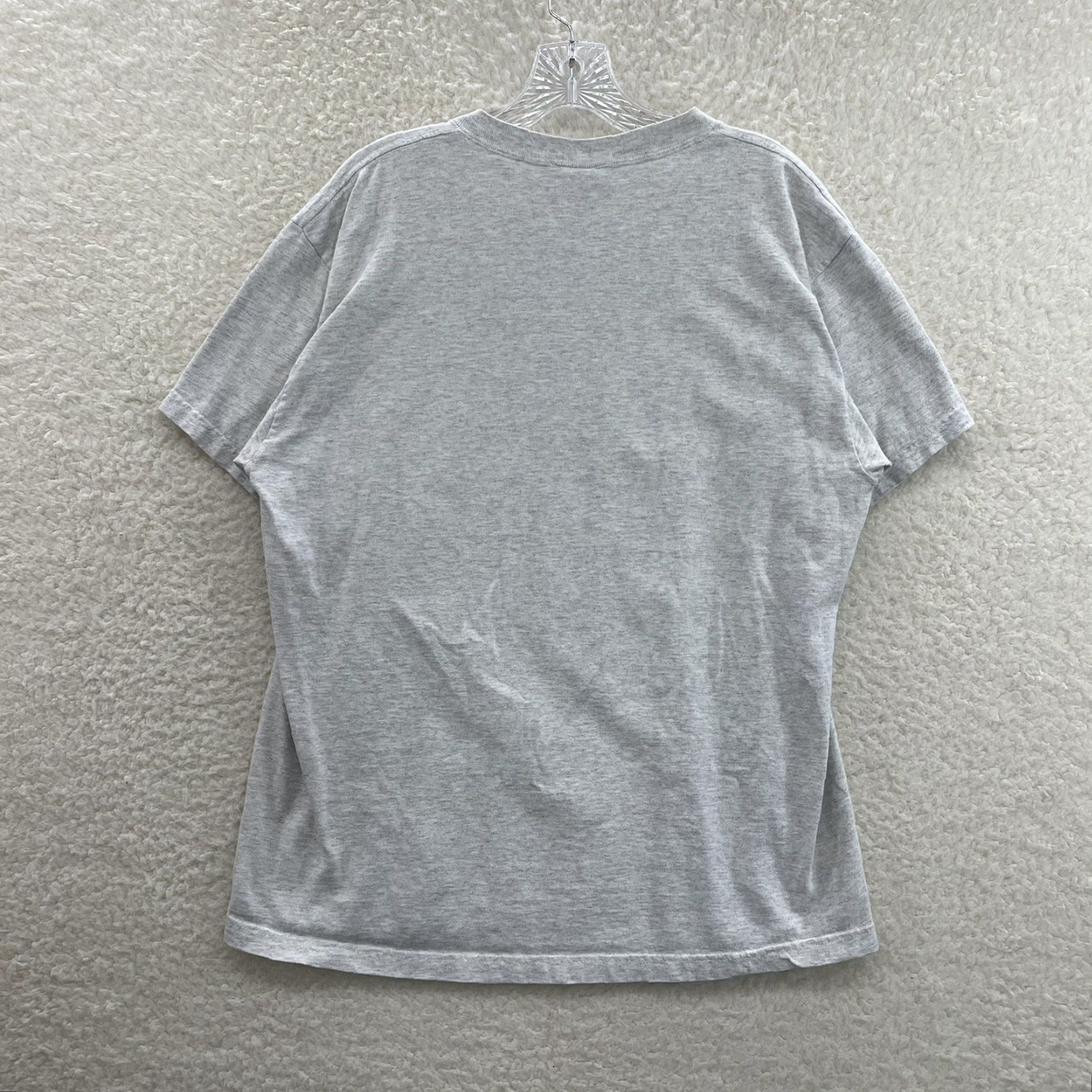 NFL VINTAGE Super Bowl XXXVIII 38 T-Shirt NFL 2004 Houston Texas Graphic Logo Large Unisex Gray Short Sleeve Shirt Mens Womens Boys Girls Size US L / EU 52-54 / 3 - 2 Thumbnail