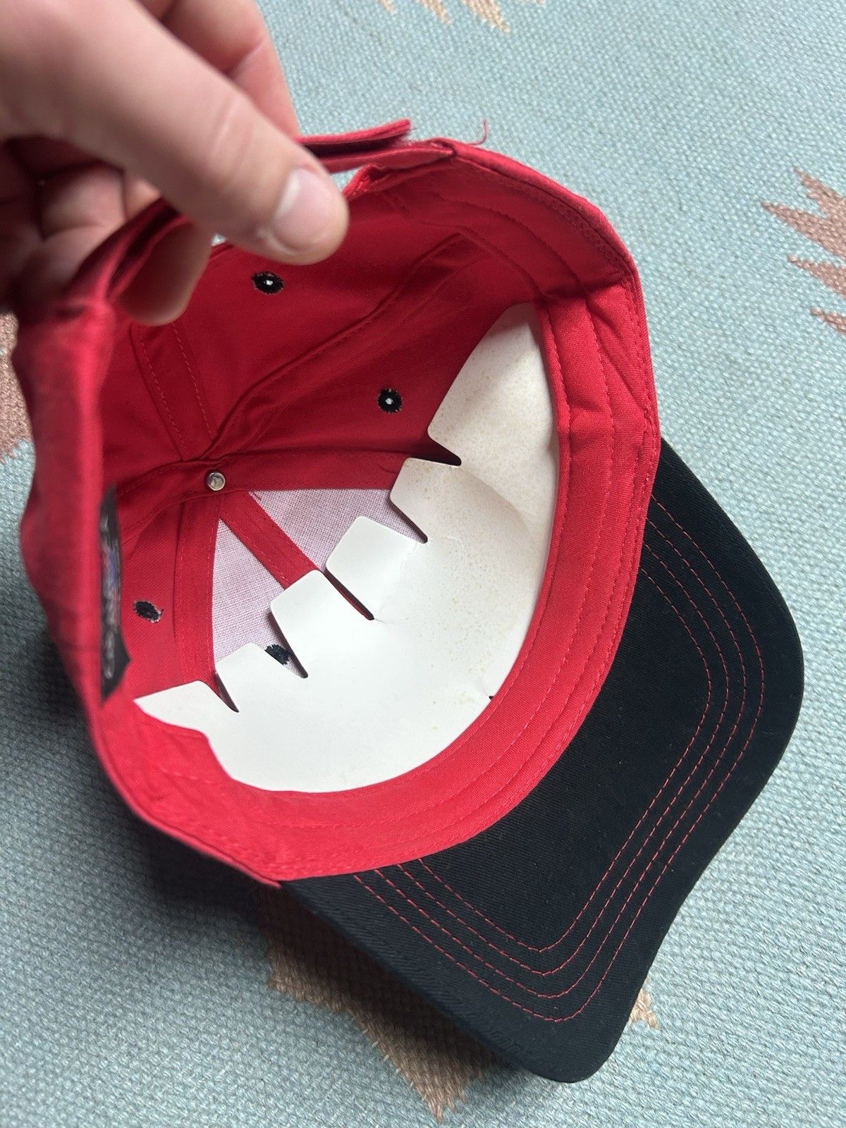 Vintage Vtg strapback hat Janson Equipment case IH tractor farm NOS Size ONE SIZE - 6 Thumbnail