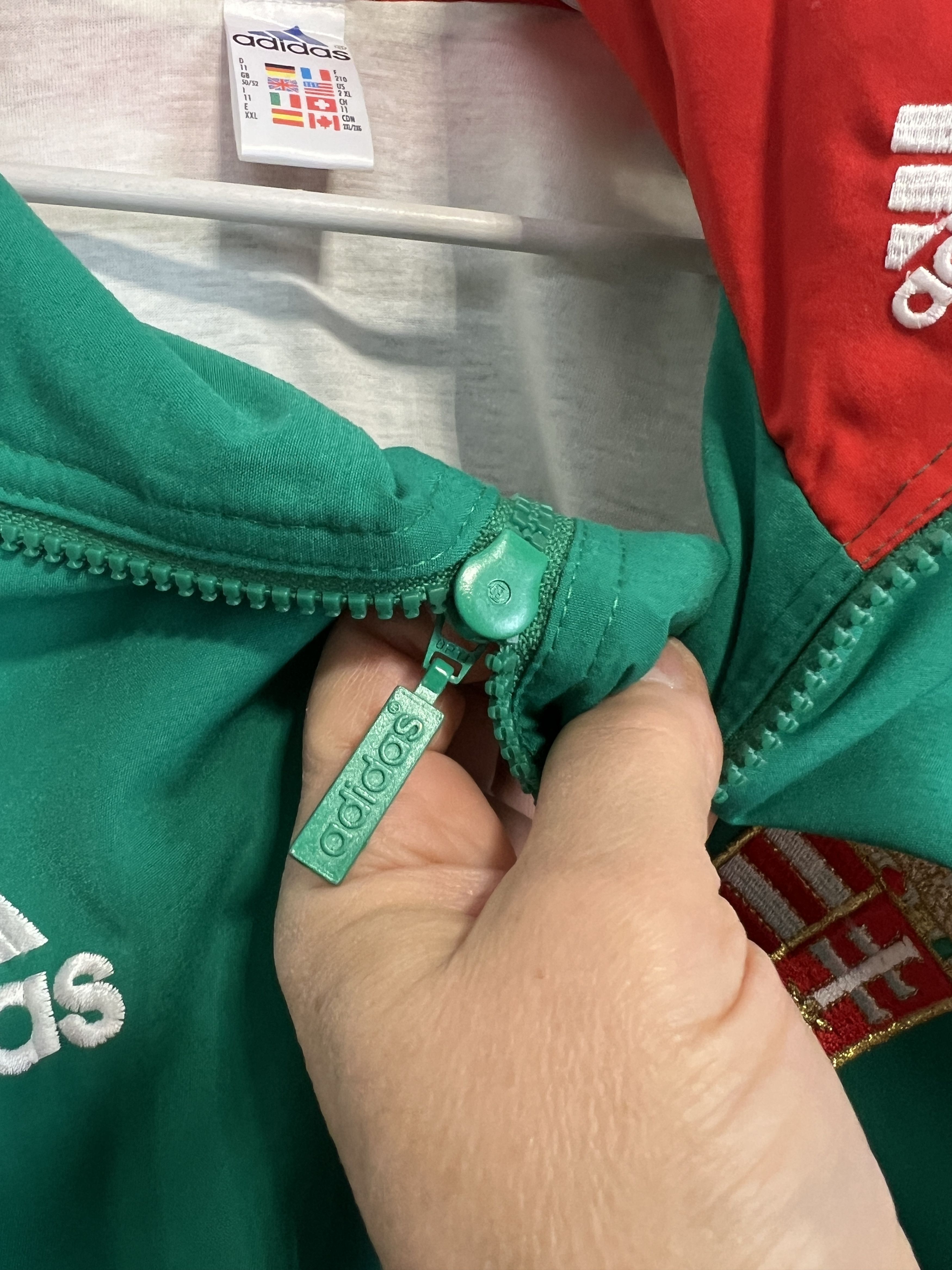 Adidas Hungary Football Suit Soccer Set Jacket Pants Track Top Size US XXL / EU 58 / 5 - 4 Thumbnail