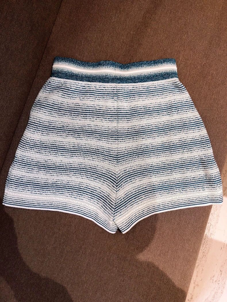 Loro Piana LORO PIANA Color-changing striped knit shorts Size 25" / US 0 / IT 36 - 2 Thumbnail