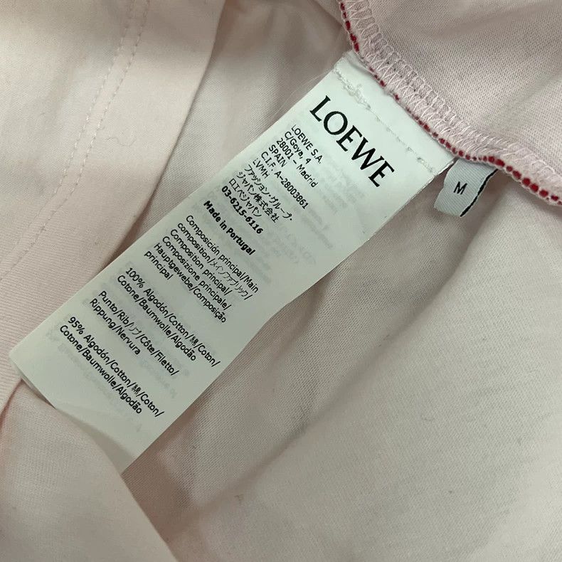 Loewe LOEWE Plaid cotton T-shirt Size M / US 6-8 / IT 42-44 - 8 Thumbnail