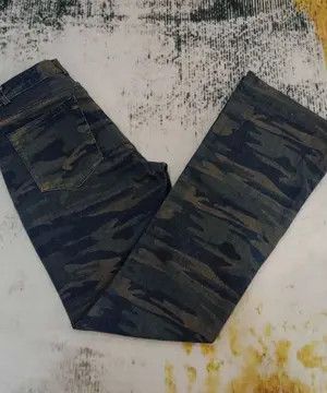 Mexx Vintage XX by MEXX Camo Bootcut Jeans Size 26" / US 2 / IT 38 - 4 Thumbnail