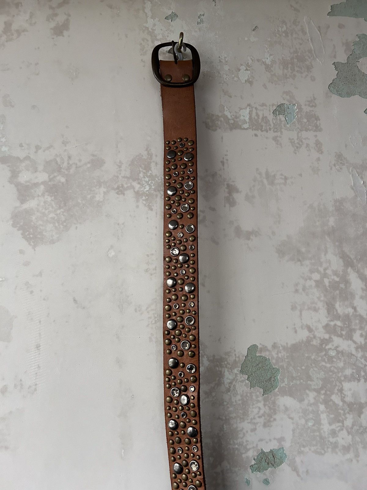Japanese Brand × Vintage VINTAGE LEATHER BELT USA Size ONE SIZE - 5 Thumbnail