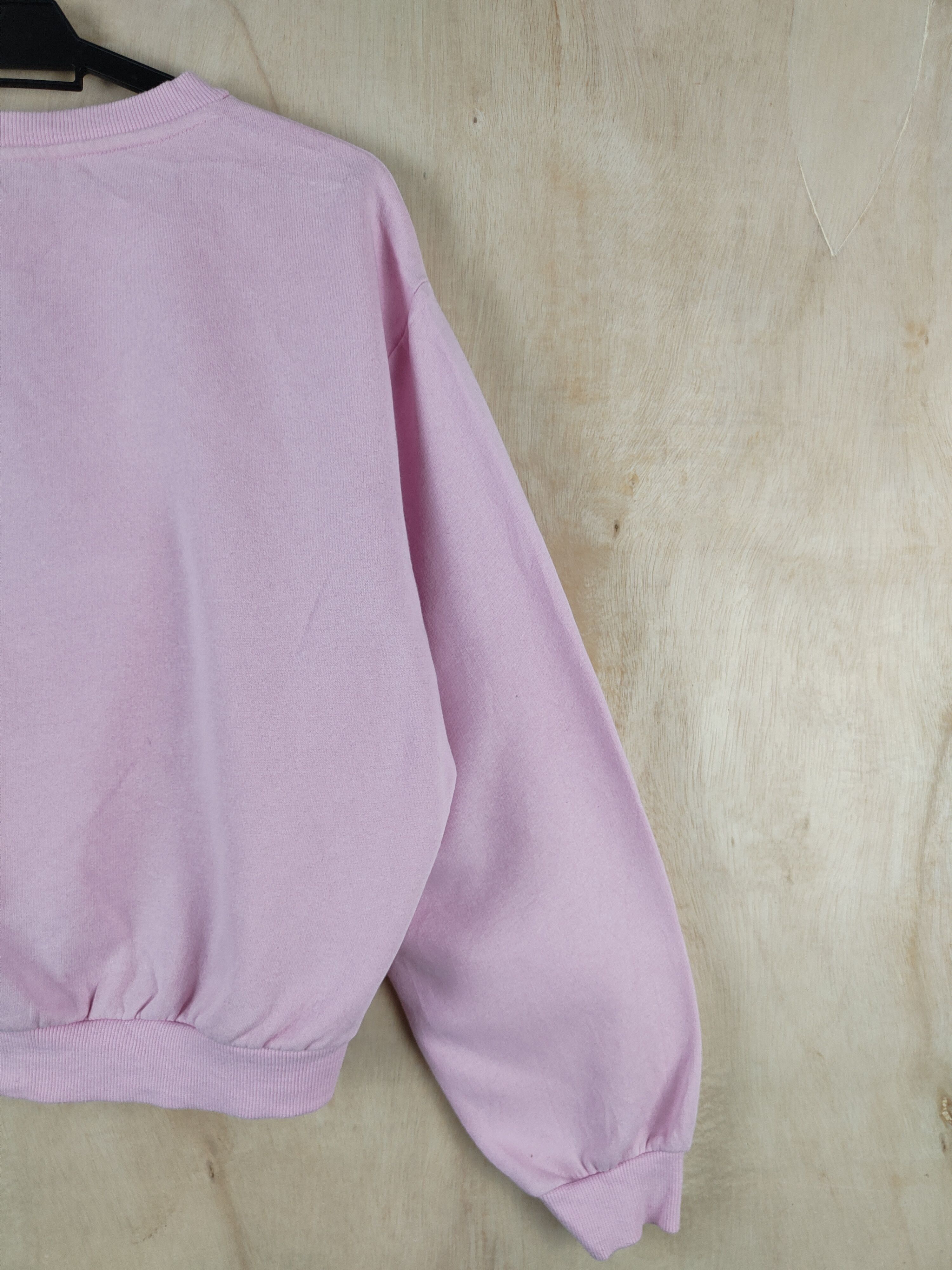 Divided × H&M × Japanese Brand Divided-H&M Pink Sweatshirts #S2556 Size L / US 10 / IT 46 - 8 Thumbnail
