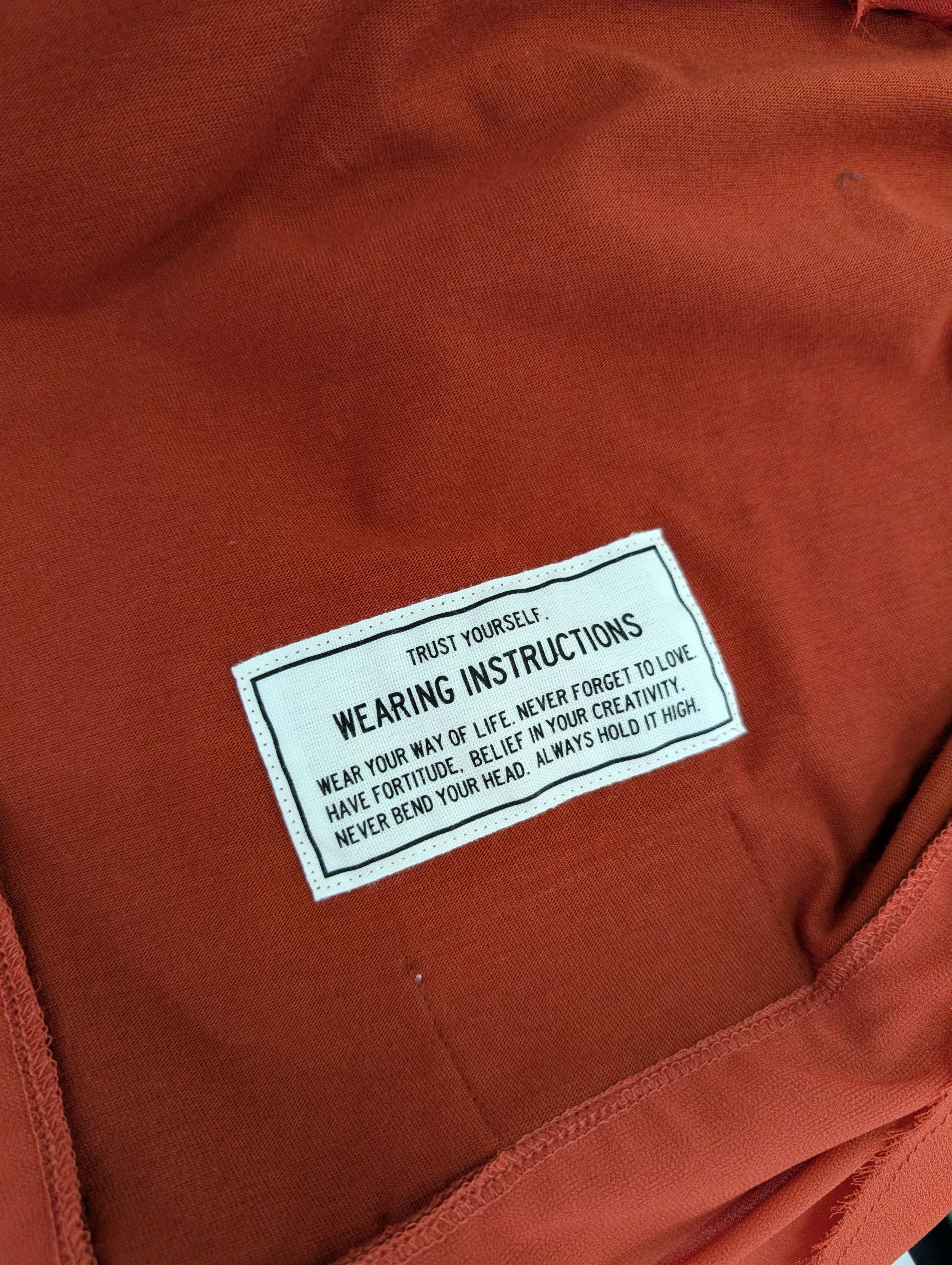 Maison MIHARA YASUHIRO Maison Mihara Yasuhiro Reddish Brown T-shirt Dress Shirt Size S / US 4 / IT 40 - 9 Thumbnail