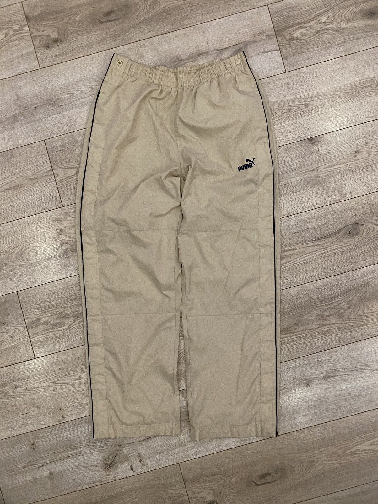 Puma × Vintage RARE Vintage 🚨Pants Puma FULL ZIP🚨 Gorpcote Track Size US 32 / EU 48 - 1 Thumbnail