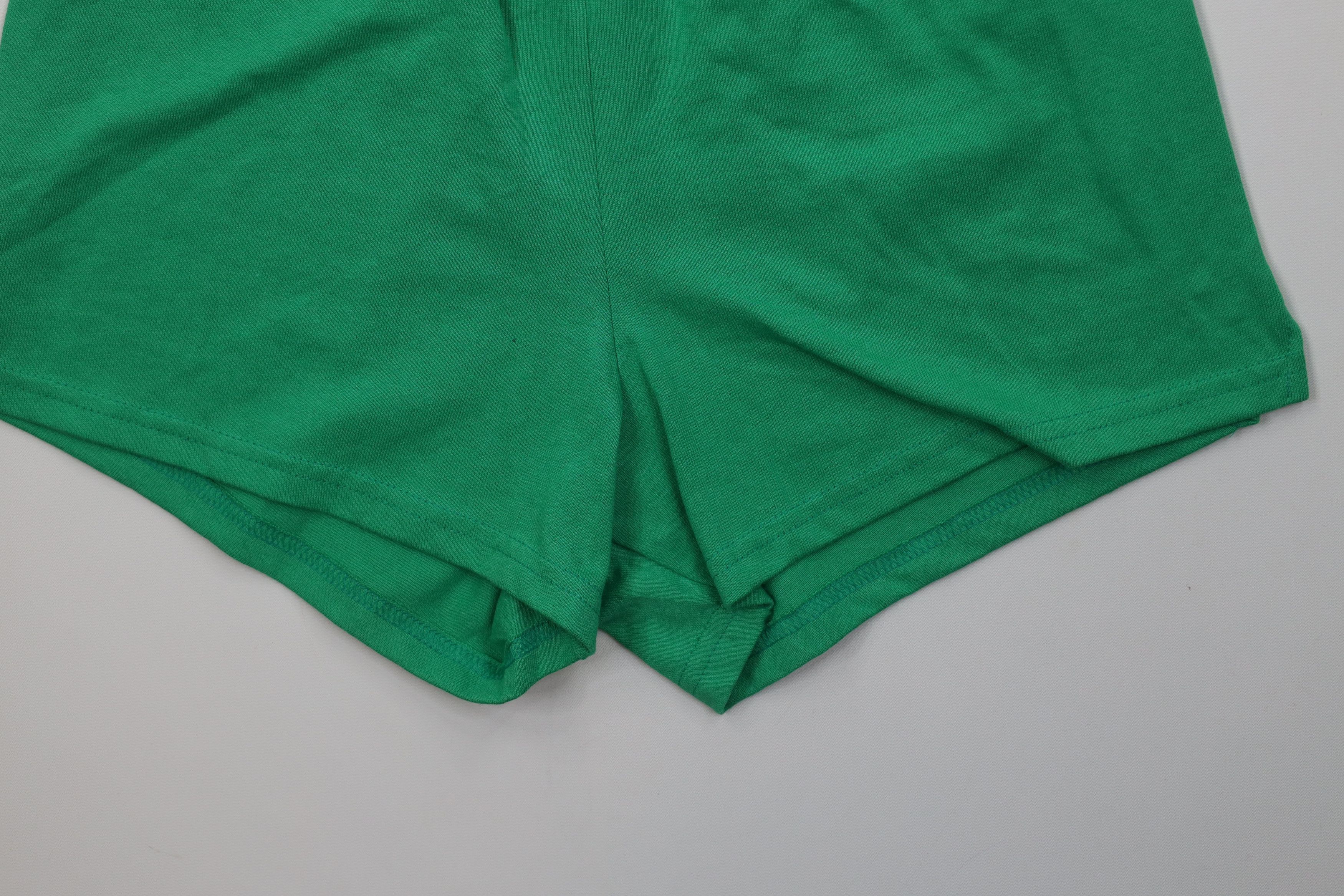 Vintage Deadstock Vintage 90s Streetwear Hot Shorts Deep Mint Green Size 26" / US 2 / IT 38 - 3 Thumbnail