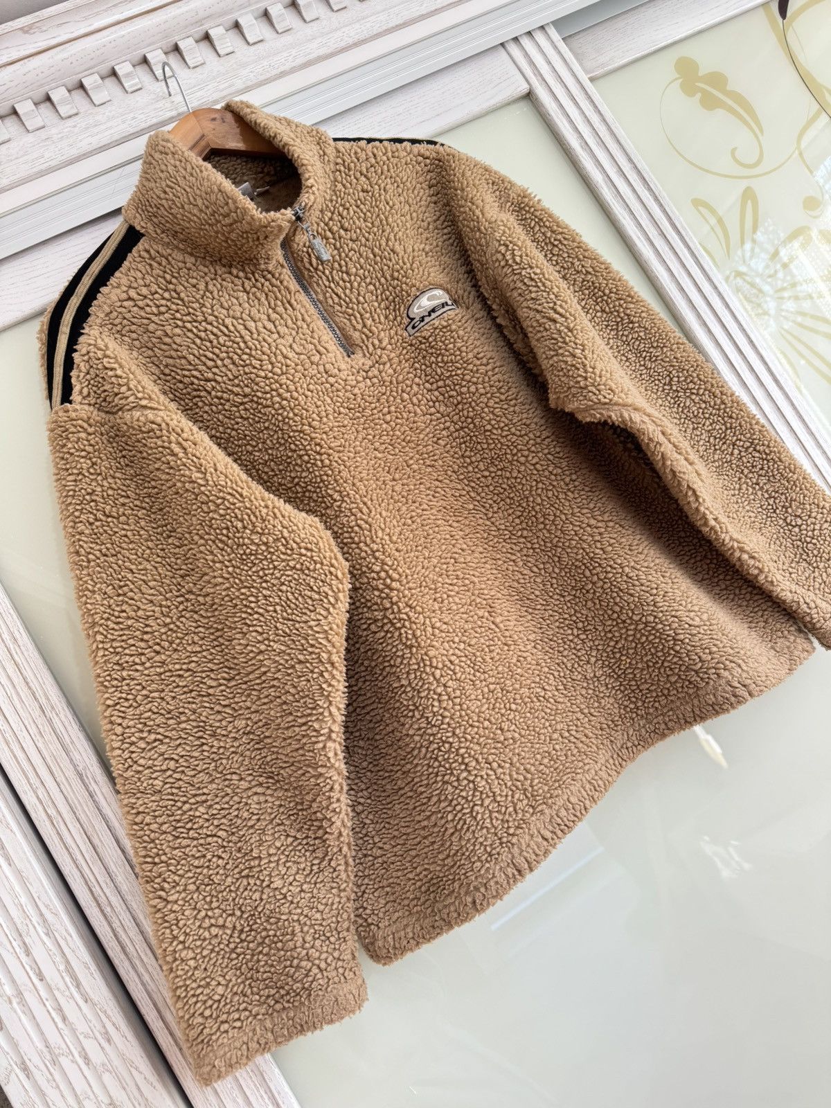 O'Neill × Vintage Vintage 90s O’Neill Sherpa Fleece Zip Rare Surf Skate Size US M / EU 48-50 / 2 - 4 Thumbnail