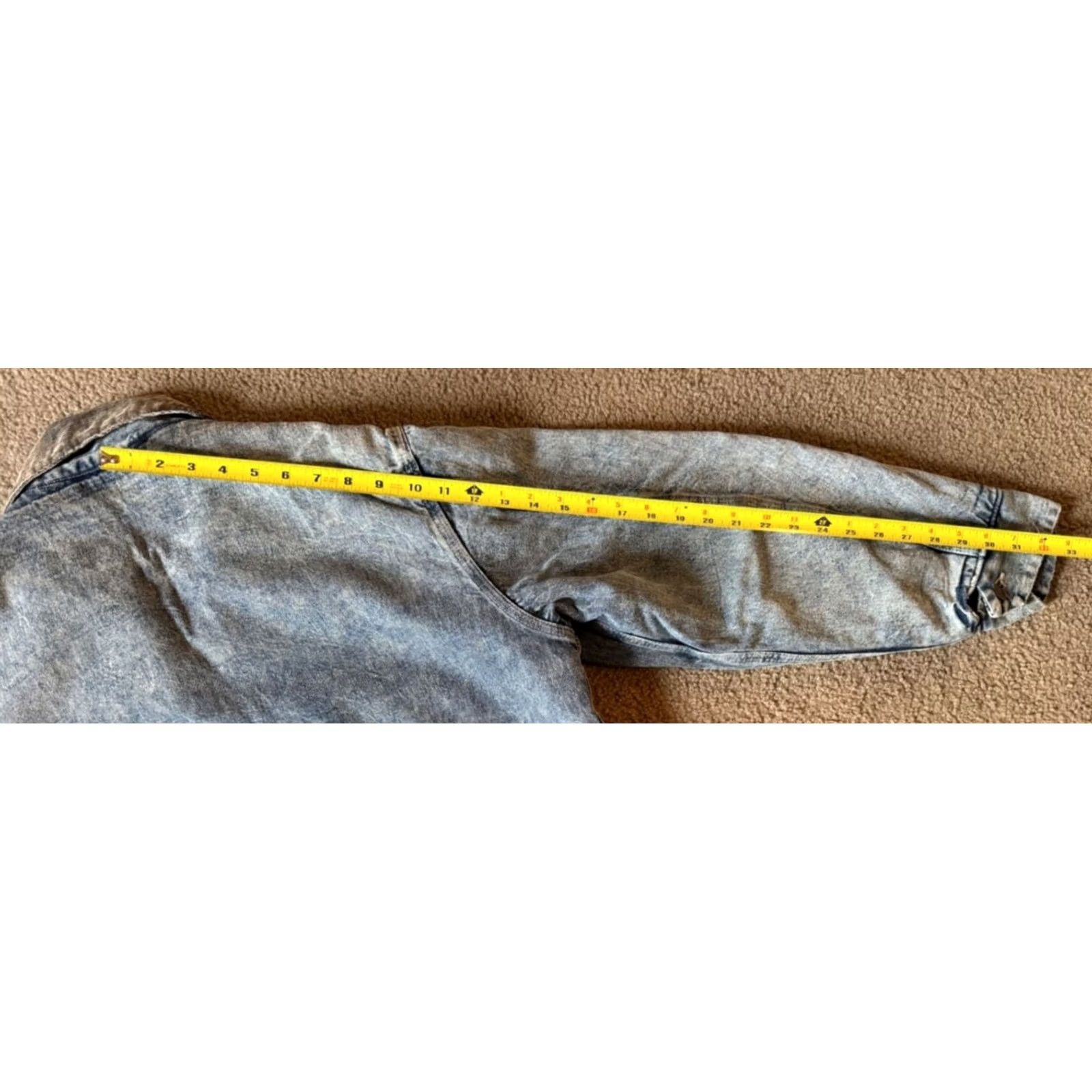 Sears VINTAGE Sears Chore Denim Jacket - Work Outerwear - Blanket Lined - Men's - Size L - Blue - 70s - Western Americana Size US L / EU 52-54 / 3 - 4 Thumbnail