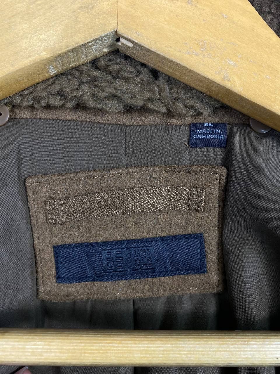 Japanese Brand uniqlo japanese brand wool bomber jacket nice design Size US XL / EU 56 / 4 - 6 Thumbnail