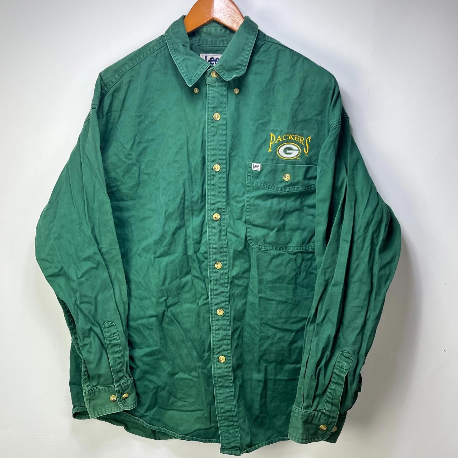 Lee Vintage 90s Green Bay Packers Lee Sport Shirt XL