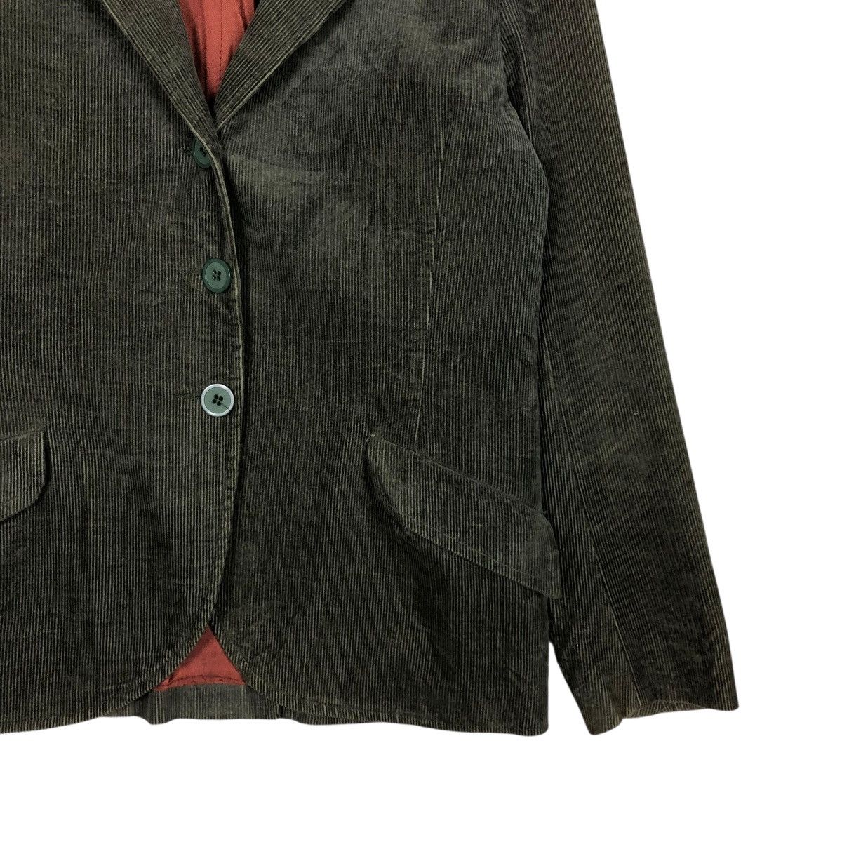 Vintage 🔥VINTAGE CORDUROY CHORE JACKET TOPCOAT ENGLAND ISSEY MIYAKE Size US S / EU 44-46 / 1 - 6 Thumbnail