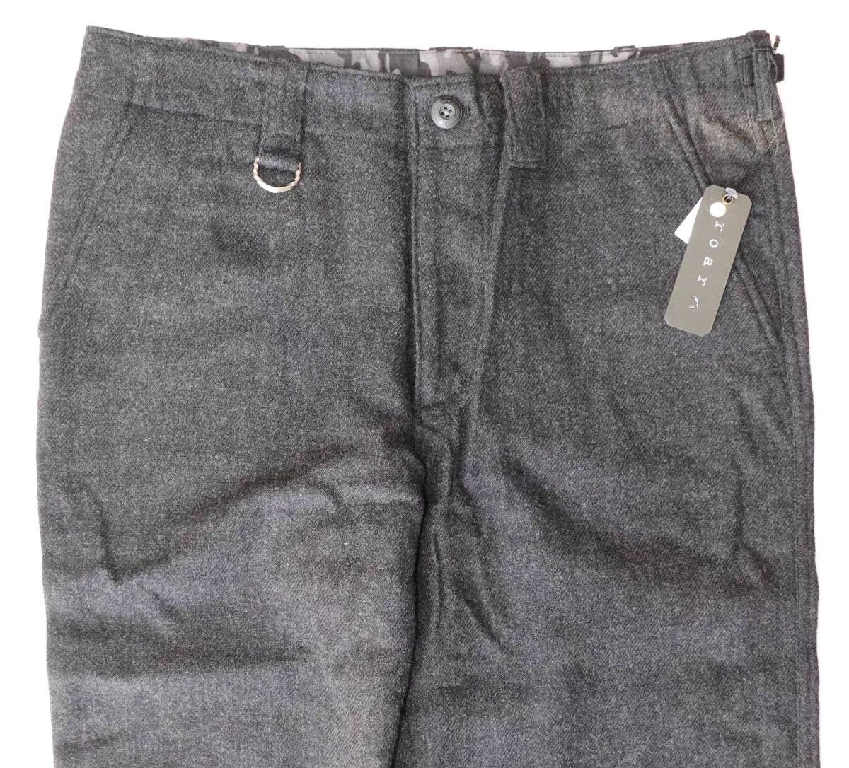 Roar roar Mainline Wool Wide-Leg Pants K11 Size US 33 - 4 Thumbnail
