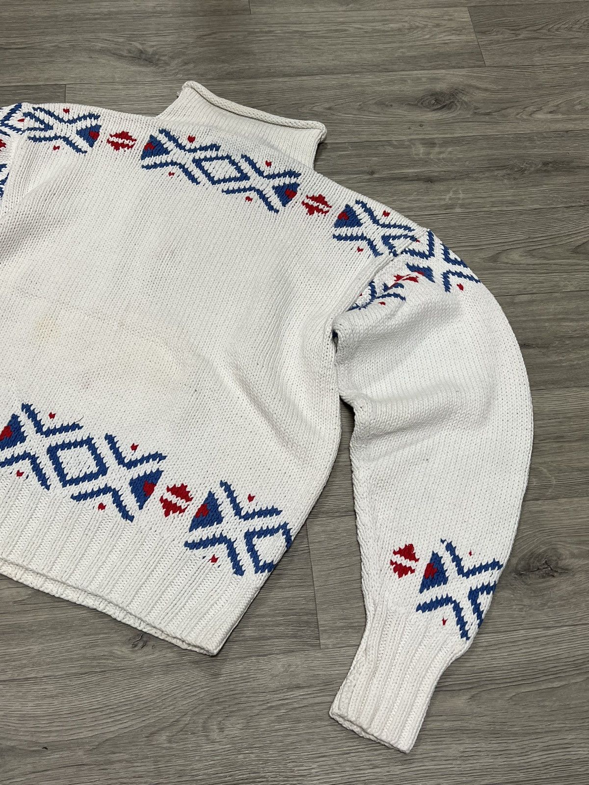 Polo Ralph Lauren × RRL Ralph Lauren × Vintage Polo Ralph Lauren knit Chunky vintage sweater Size US M / EU 48-50 / 2 - 10 Thumbnail
