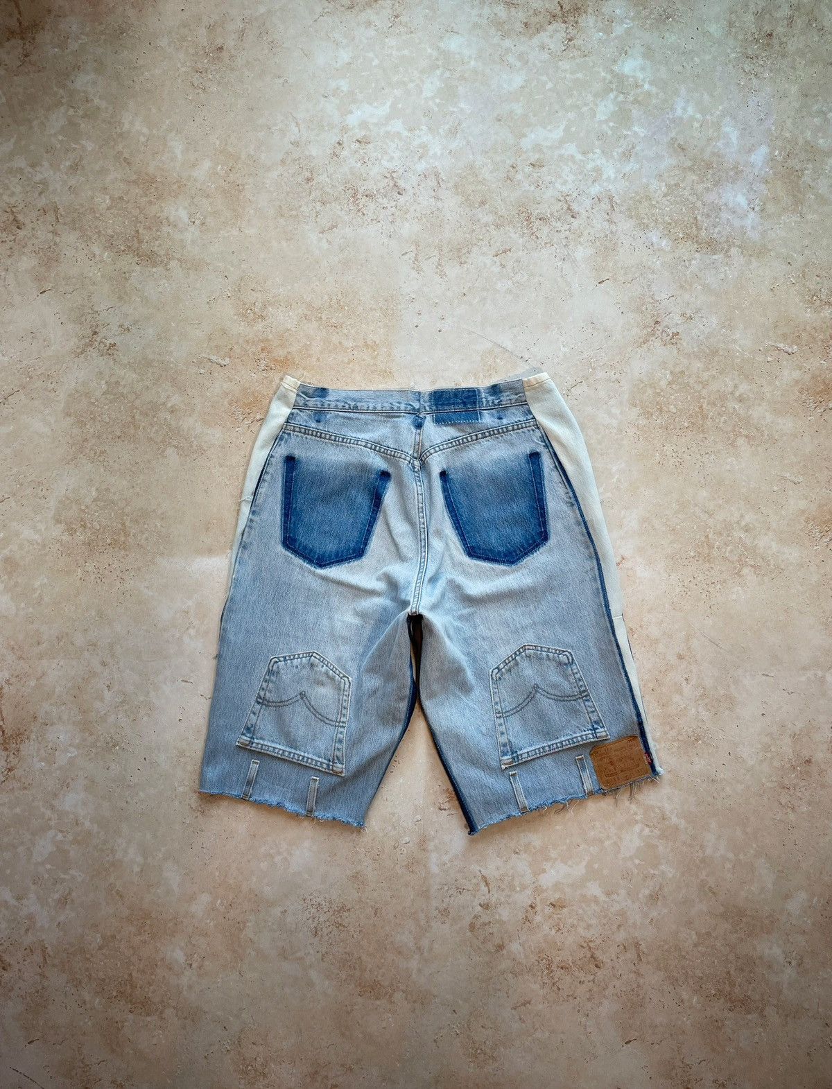 Vintage Streetwear Jorts Reconstructed Levis Size US 33 - 2 Thumbnail