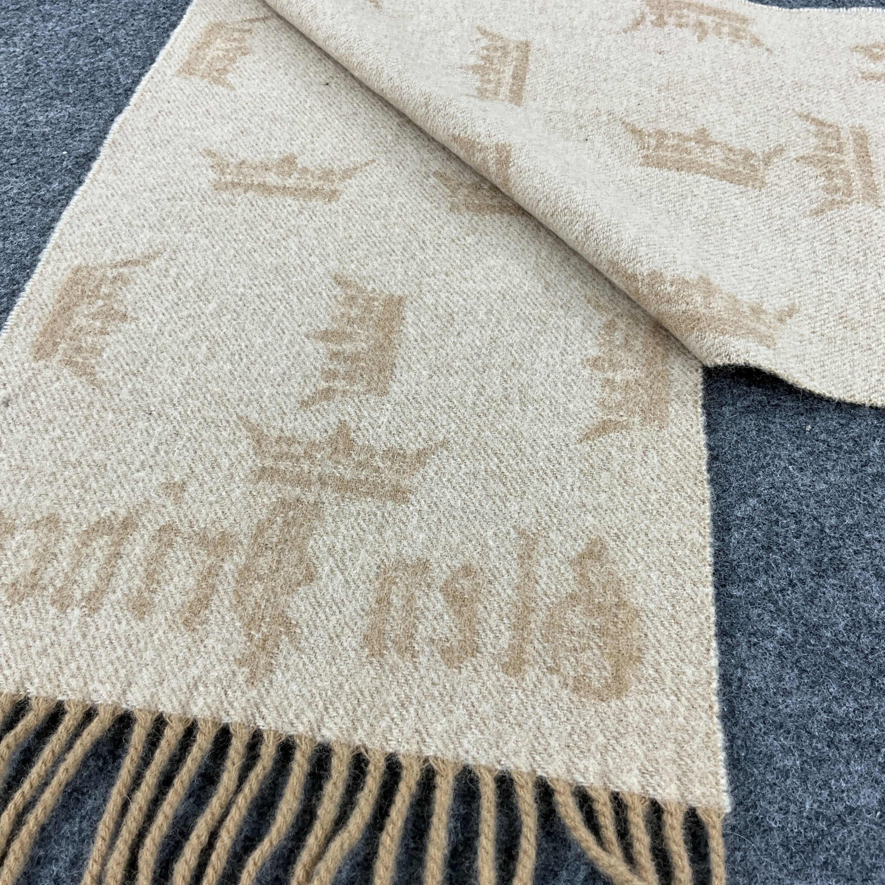 Vintage Glen Prince Scarf / Muffler / Neckwear T1247 Size ONE SIZE - 7 Thumbnail