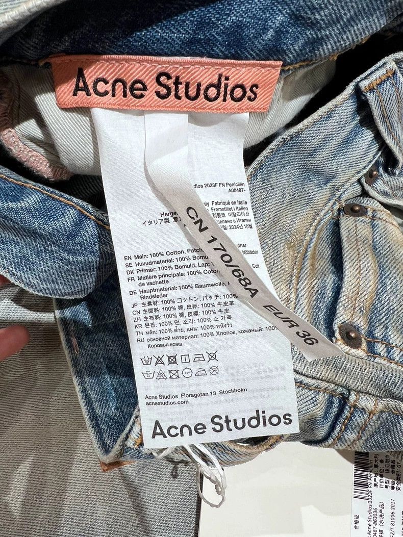 Acne Studios acne studios Mud-dyed jeans 2505-Nextarrow Size 42" / US 20 - 5 Thumbnail