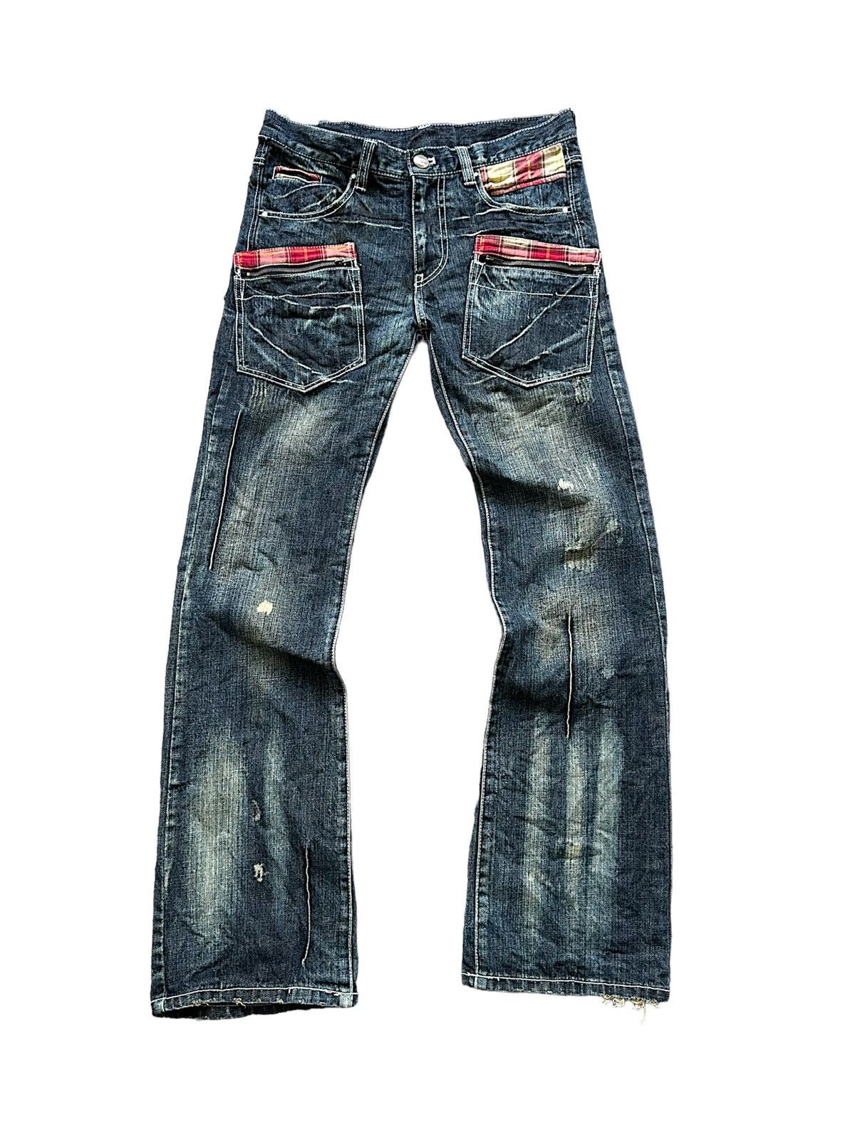 Beauty Beast 32''/42'' - 2000's Up Start Japan 6 pocket jeans Size US 32 / EU 48 - 2 Thumbnail