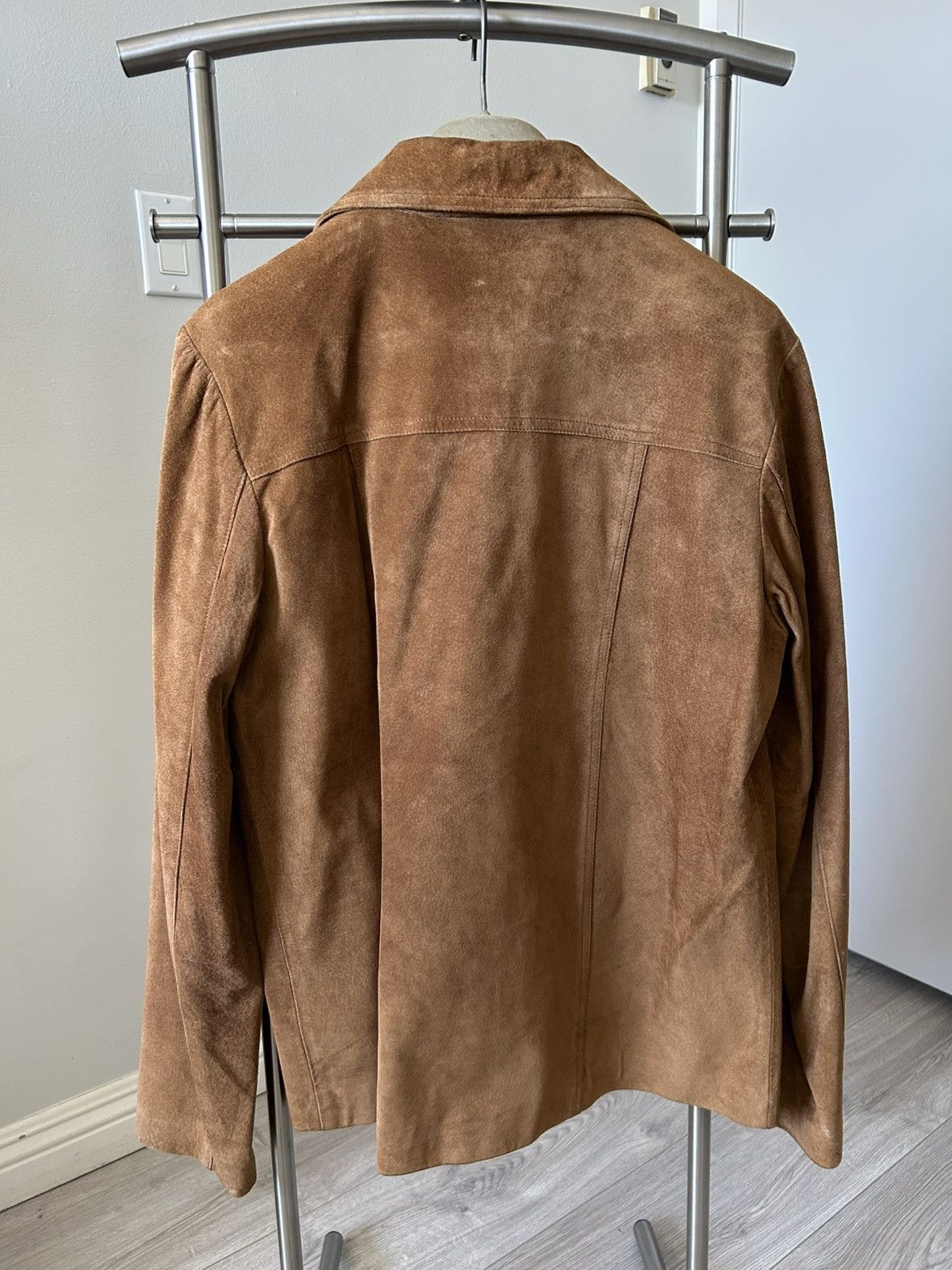 Other Vintage Leather Jacket Made in Hongkong Size US M / EU 48-50 / 2 - 2 Thumbnail