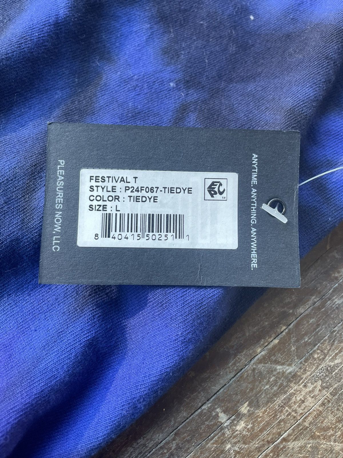 Pleasures Pleasures Tie dye tee Size US L / EU 52-54 / 3 - 2 Thumbnail