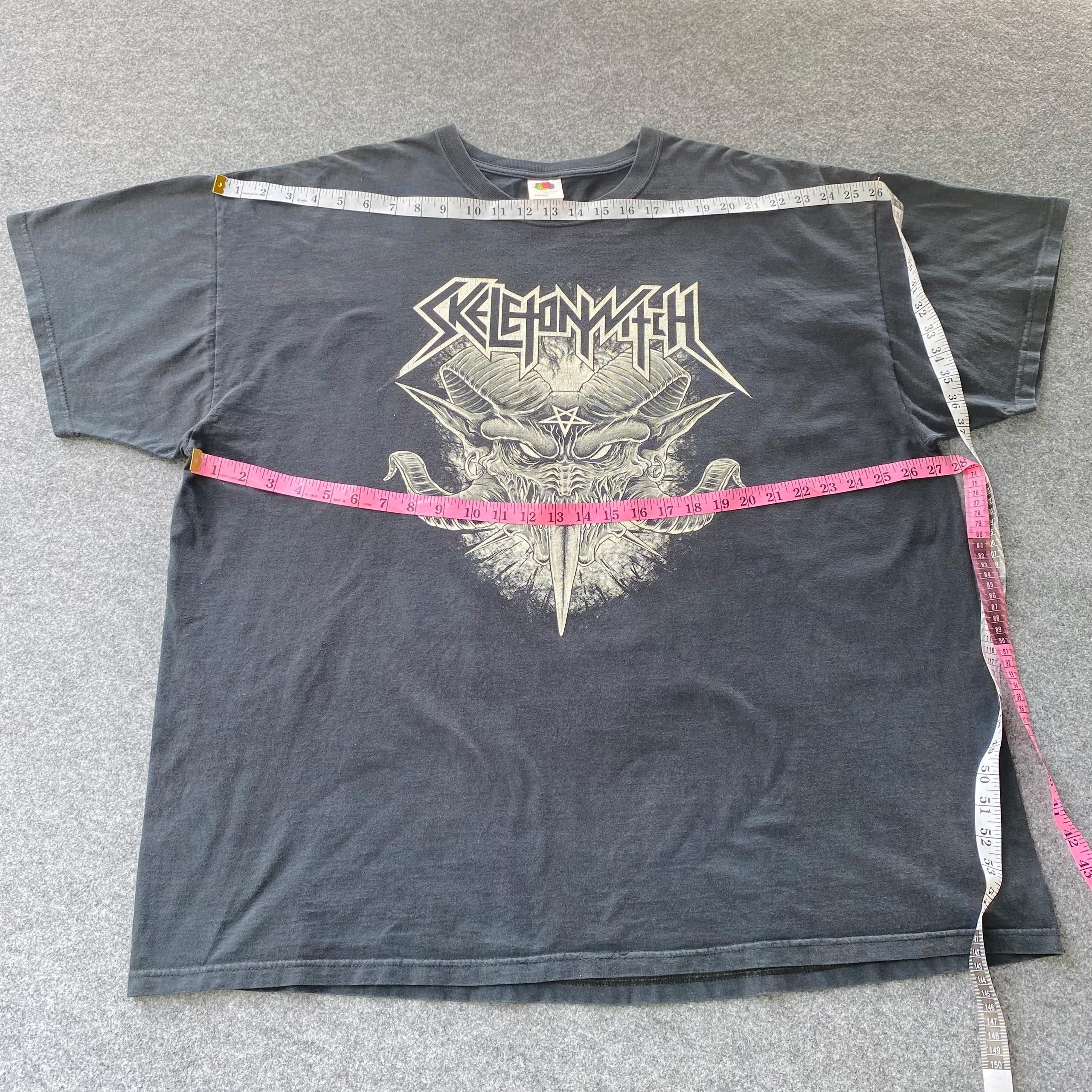 Band Tees Vintage Skeletonwitch Metal Band Tshirt Size US XXL / EU 58 / 5 - 4 Thumbnail