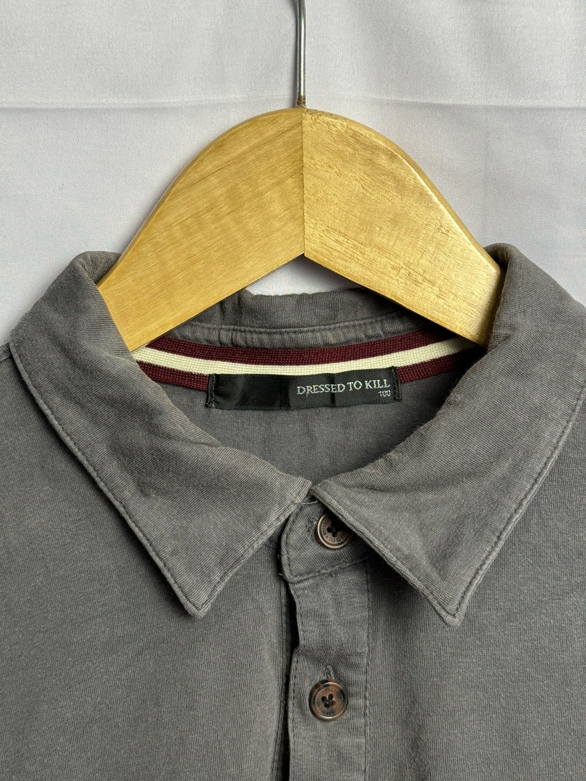 If Six Was Nine × Japanese Brand × Le Grande Bleu (L.G.B.) Dress to Kill Snake Polo Long Sleeve Size US M / EU 48-50 / 2 - 6 Thumbnail