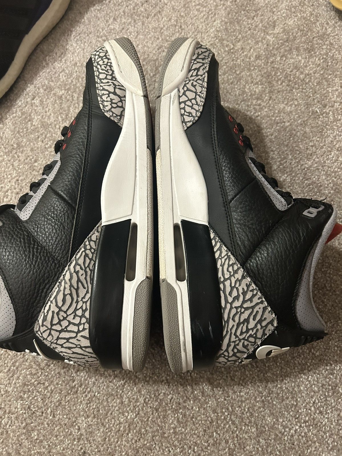 Jordan Brand Nike air Jordan black cement 3s 2018 Size US 13 / EU 46 - 4 Thumbnail