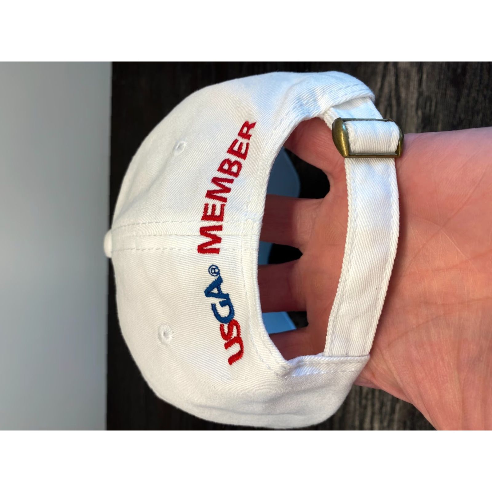 Vintage VINTAGE USGA US Open Golf Hat Baseball Cap Adult One Size White Strapback 2017 Erin Hills Sports Size ONE SIZE - 7 Thumbnail