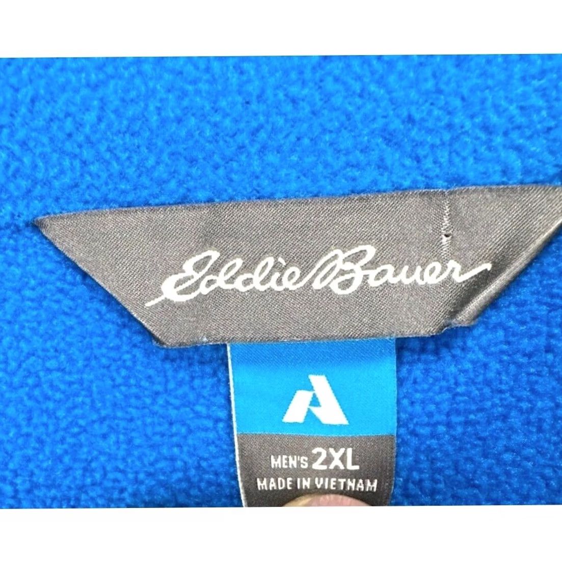 Eddie Bauer Eddie Bauer First Ascent Fleece Sweater Mens 2XL Polartec Blue Quarter Zip Logo Pullover Long Sleeve Mock Neck Winter Mens Size US XXL / EU 58 / 5 - 4 Thumbnail