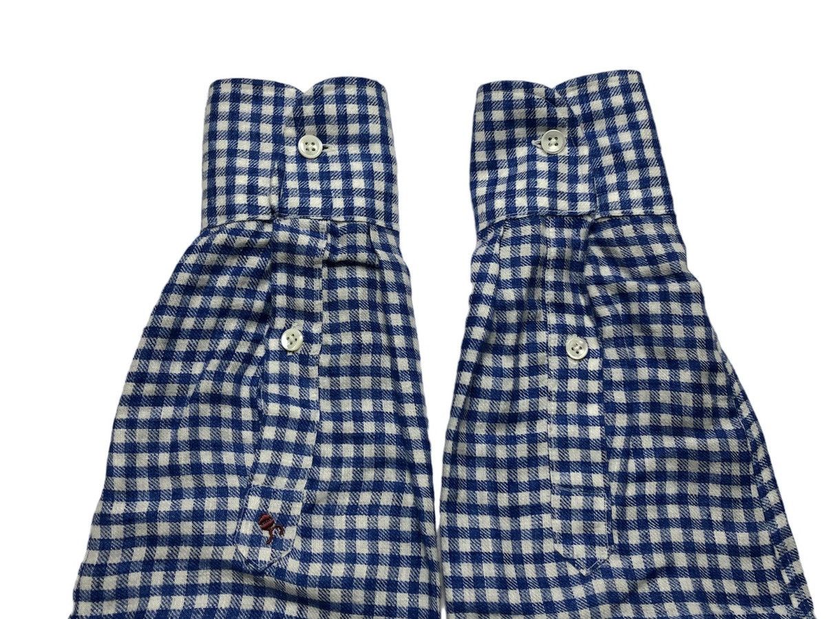 Glanshirt Glanshirt Slowear checkered linen shirt Size US S / EU 44-46 / 1 - 7 Thumbnail