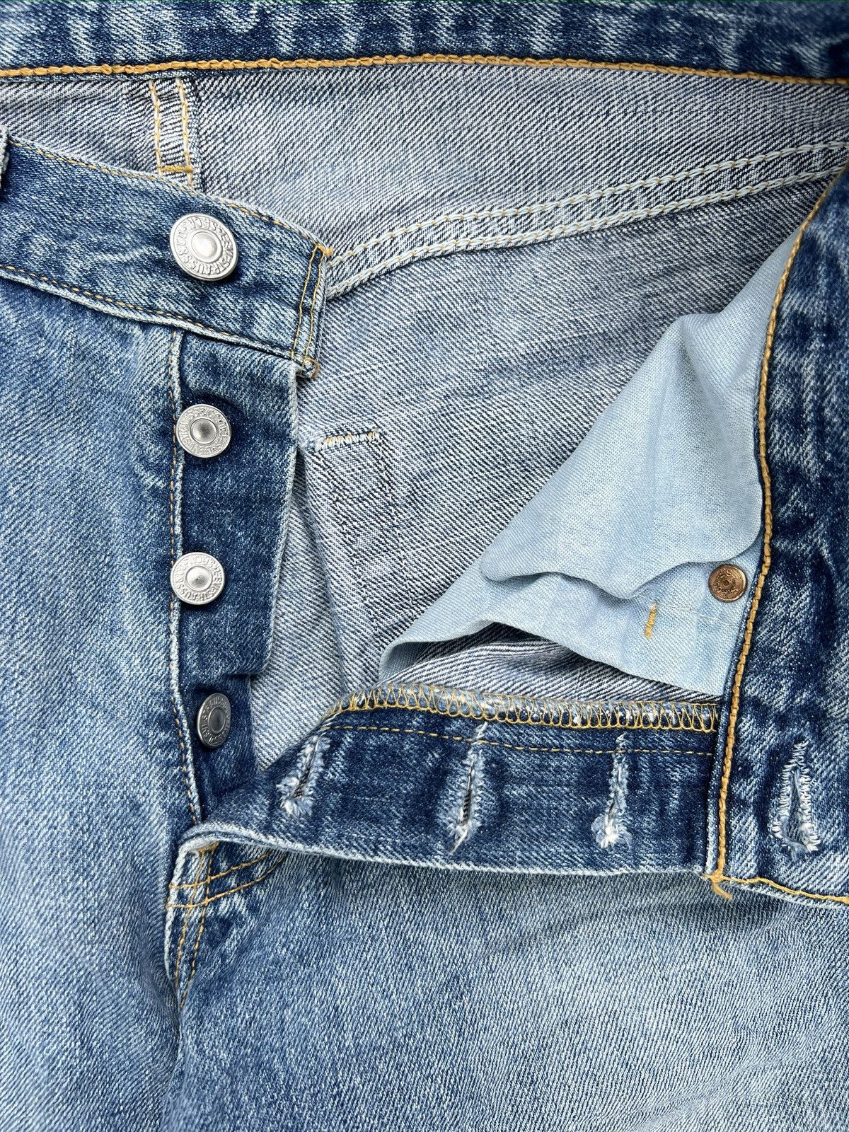 Levi's 15. Vintage 501 Levis 90s Size 32" / US 10 / IT 46 - 3 Thumbnail