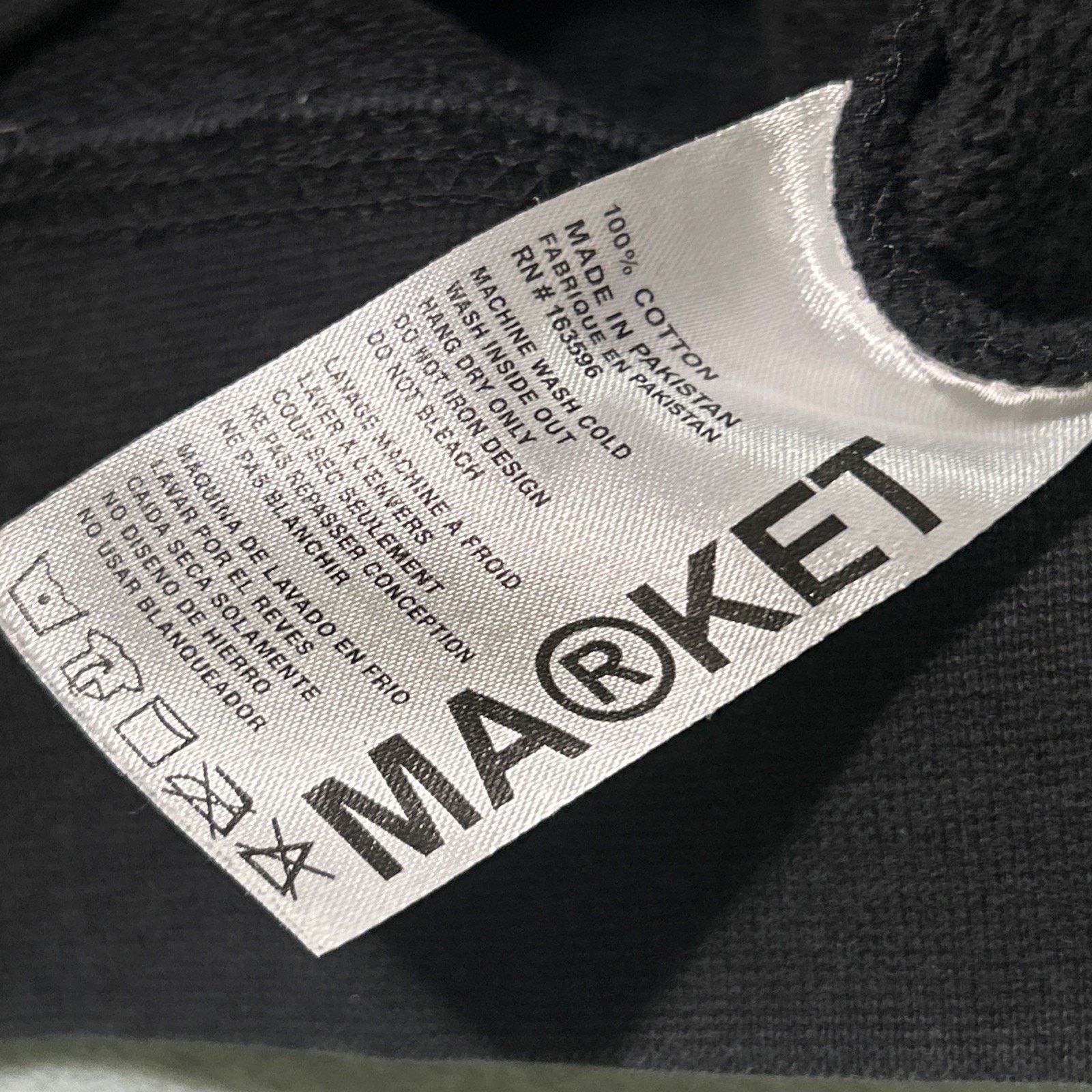 Market Chinatown Market Heavyweight Pullover Hoodie Medium SpellOut Size US M / EU 48-50 / 2 - 10 Thumbnail