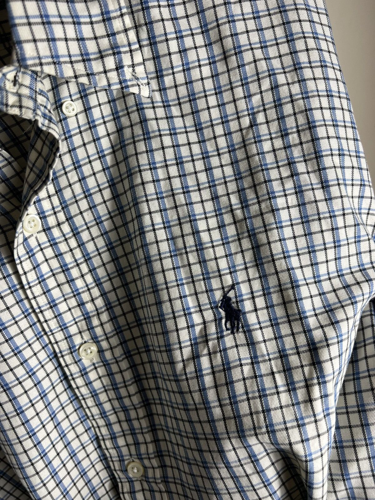 Polo Ralph Lauren Polo Ralph Lauren Blaire Shirt Men’s L Plaid Cotton Textured Size US L / EU 52-54 / 3 - 7 Thumbnail