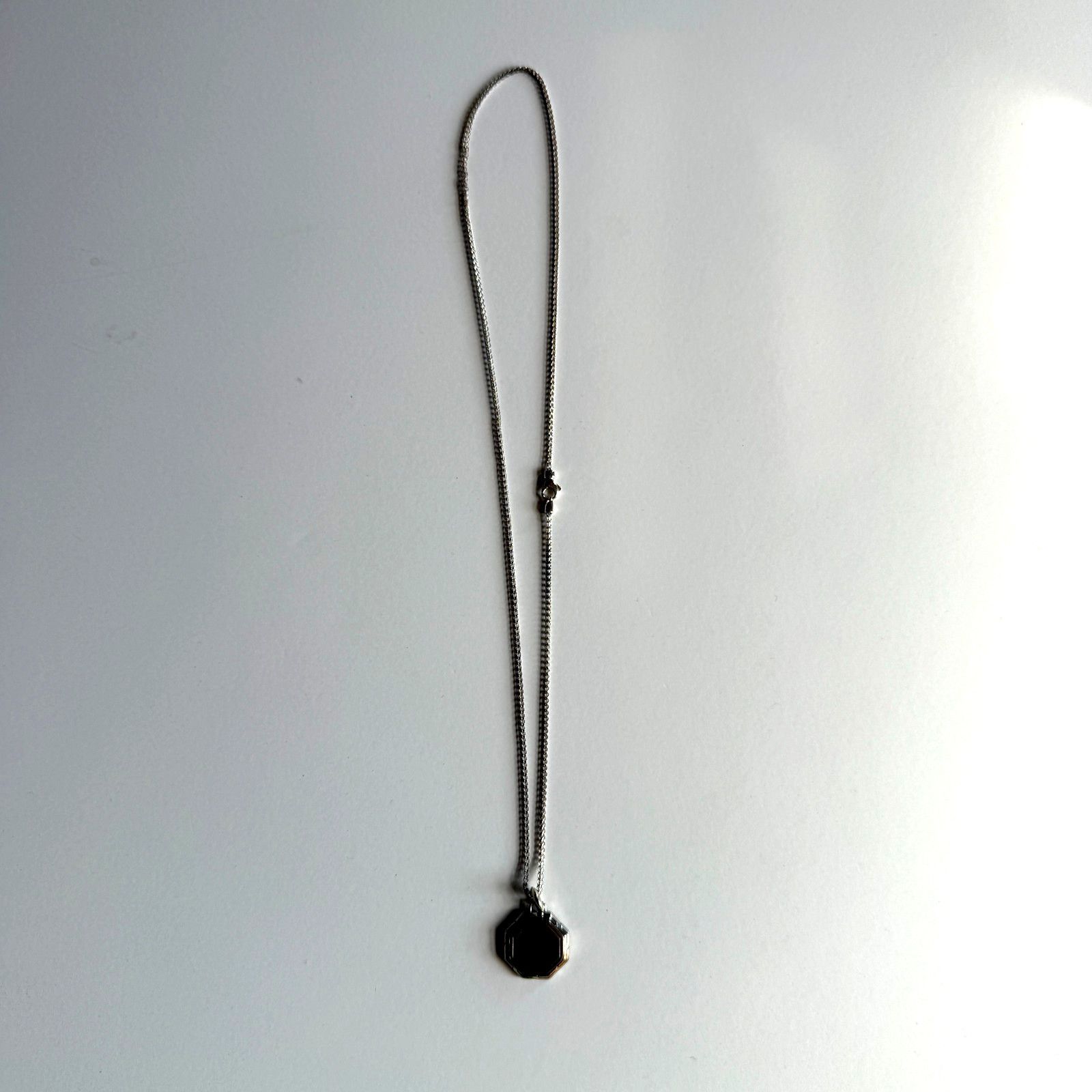 John Hardy John Hardy Sterling Silver Octagon Pendant Necklace Chain Size ONE SIZE - 2 Thumbnail