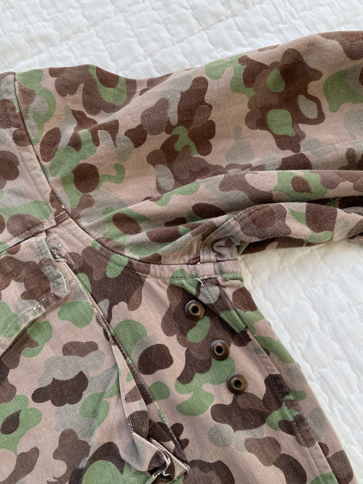 Vintage Vintage 1960s Aussie Parka Jacket – Pia Camouflage Size US L / EU 52-54 / 3 - 5 Thumbnail