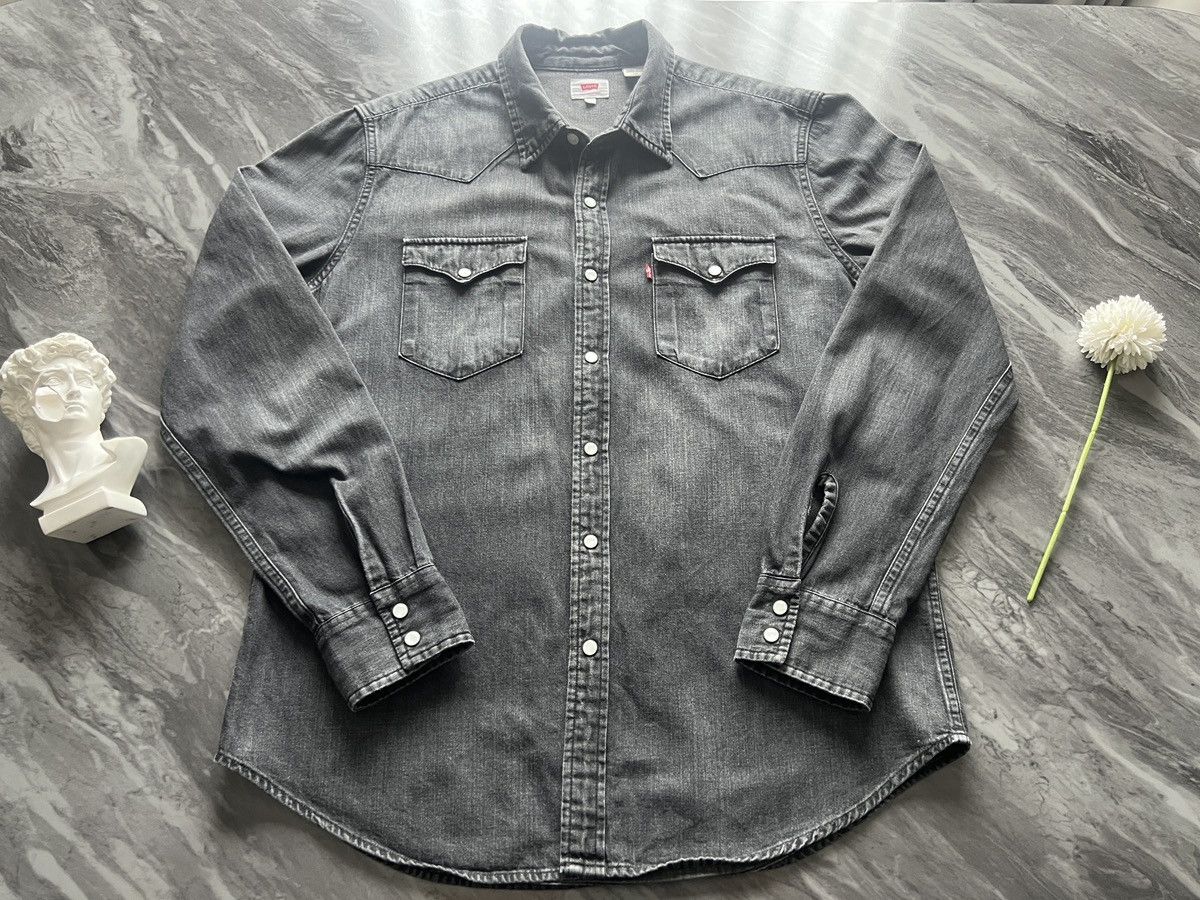 Levi's Levis : San Francisco Western Cowboy Shirt Button Ups Size US L / EU 52-54 / 3 - 2 Thumbnail