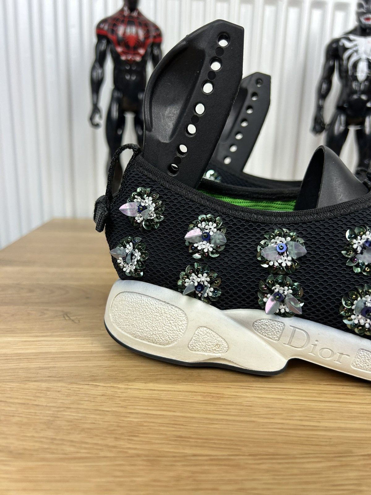 Dior Christian Dior Mesh Embellished sneaker Size US 6 / IT 36 - 2 Thumbnail