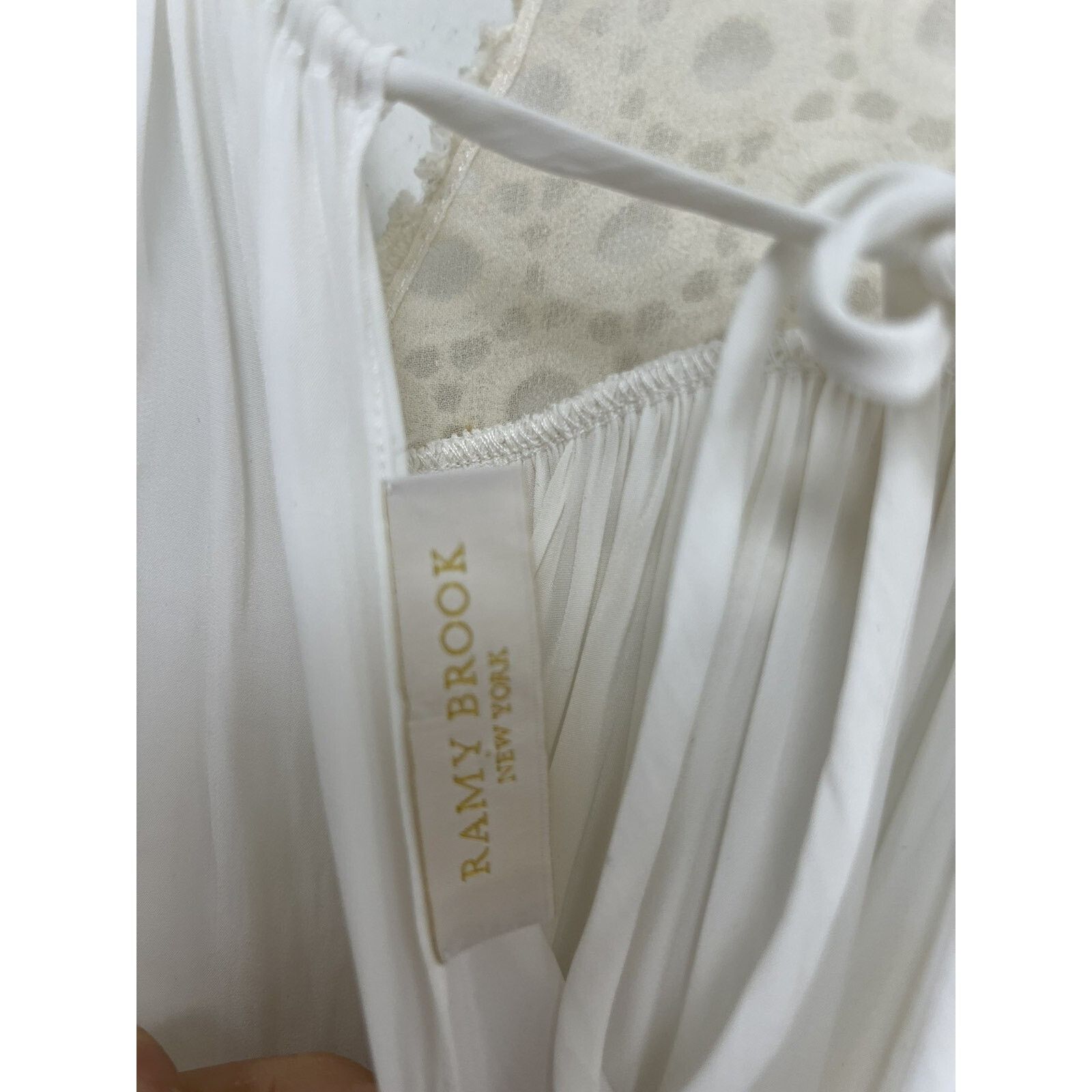 Ramy Brook RAMY BROOK Women Blend White Size XS A001930 Size XS / US 0-2 / IT 36-38 - 9 Thumbnail