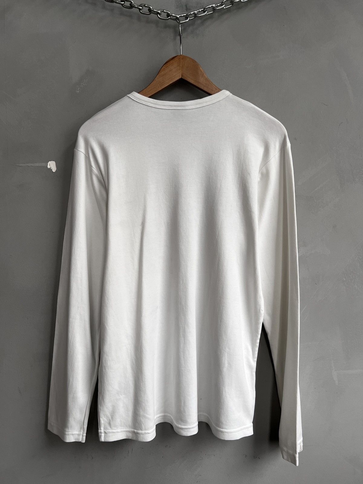 Diesel Diesel White Longsleeve Big Logo y2k style slim fit Size US M / EU 48-50 / 2 - 8 Thumbnail