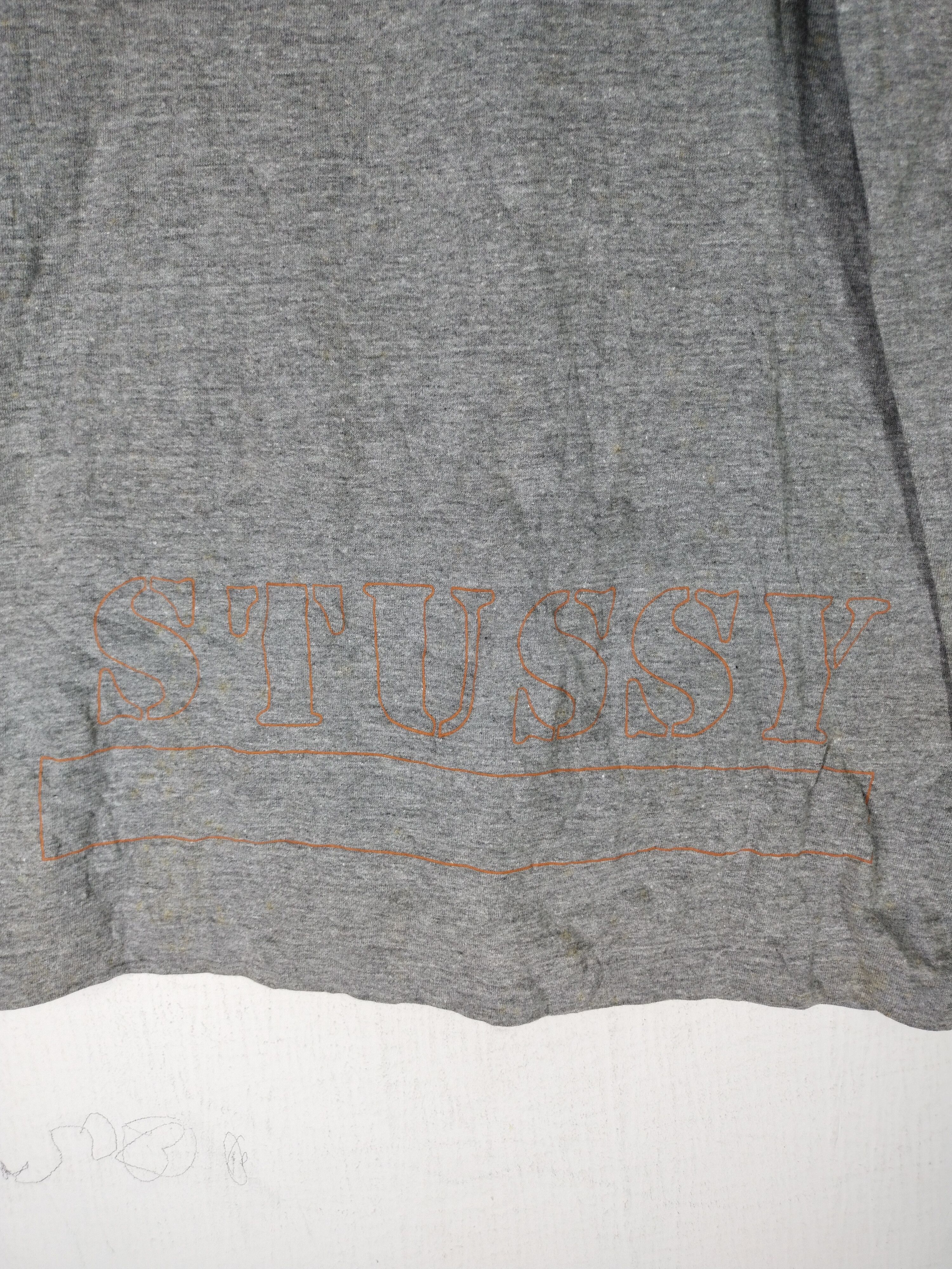 Stussy × Vintage 90's Vintage Stussy Camo Army Long Sleeve Tee Size US L / EU 52-54 / 3 - 11 Thumbnail