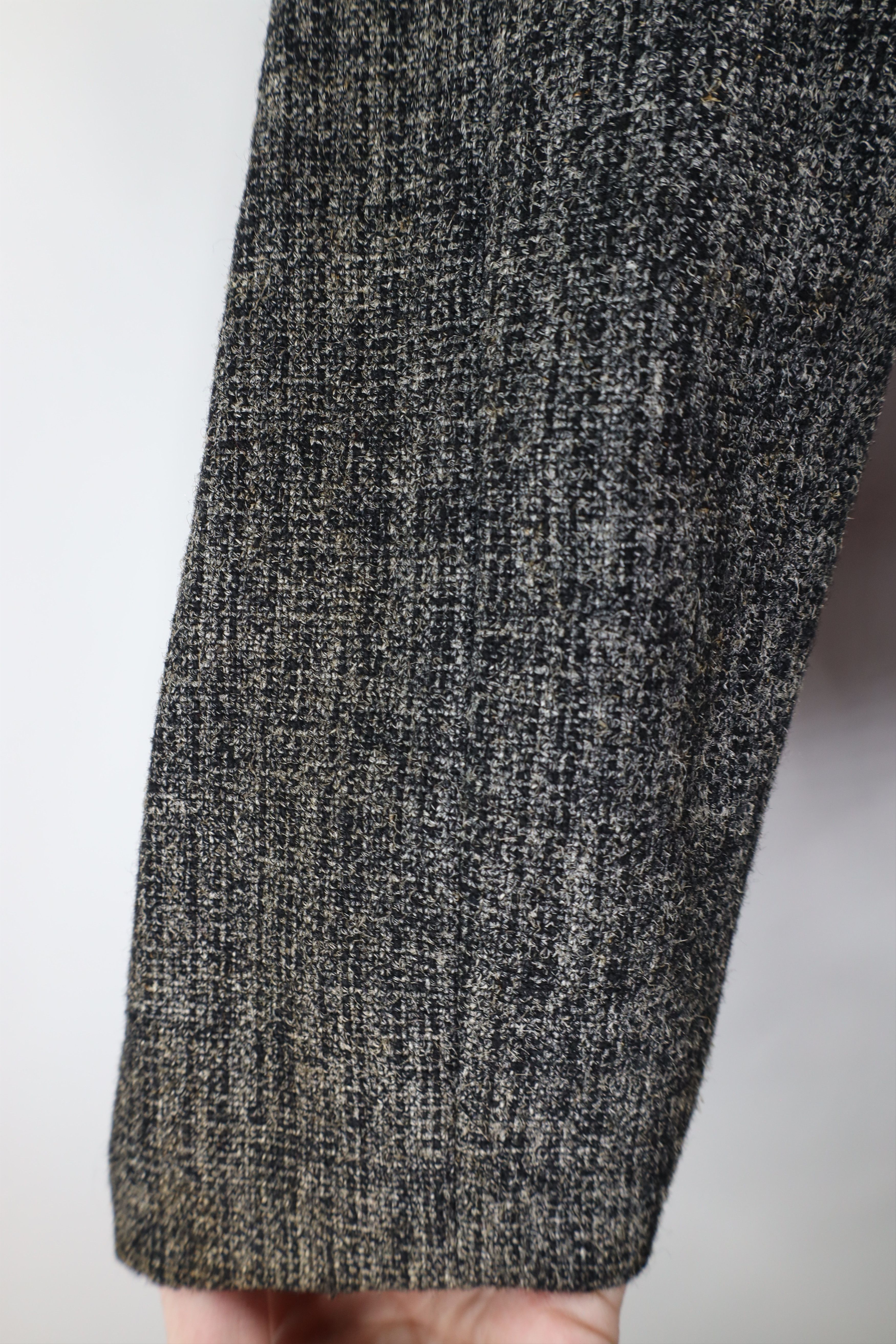 Vintage Vintage 60s 70s Norwegian Wool Tweed Blazer Jacket Gray Size US XL / EU 56 / 4 - 9 Thumbnail