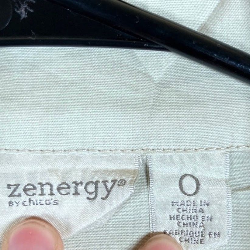 Vintage VINTAGE Zenergy by Chico's Blazer Shirt? Size S / US 4 / IT 40 - 6 Thumbnail
