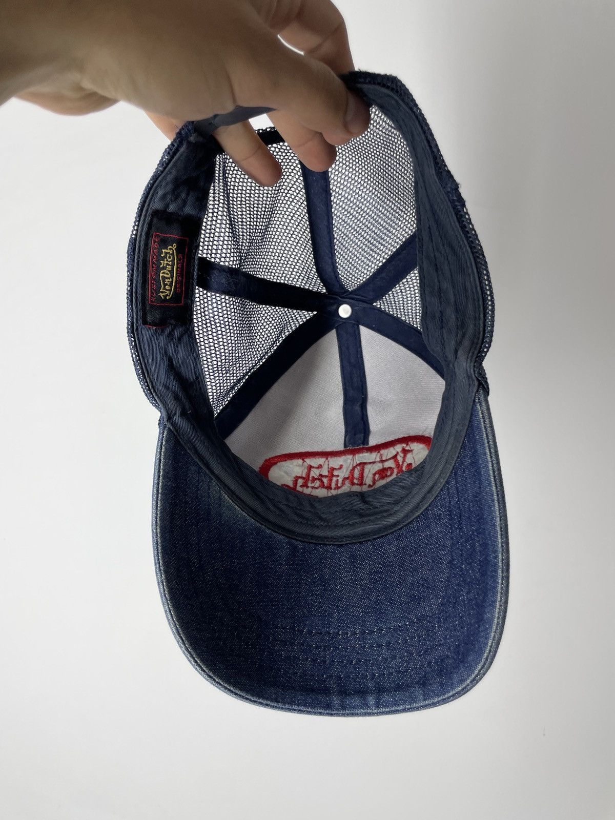Vintage × Von Dutch Vintage denim Von Dutch cap Size ONE SIZE - 9 Thumbnail