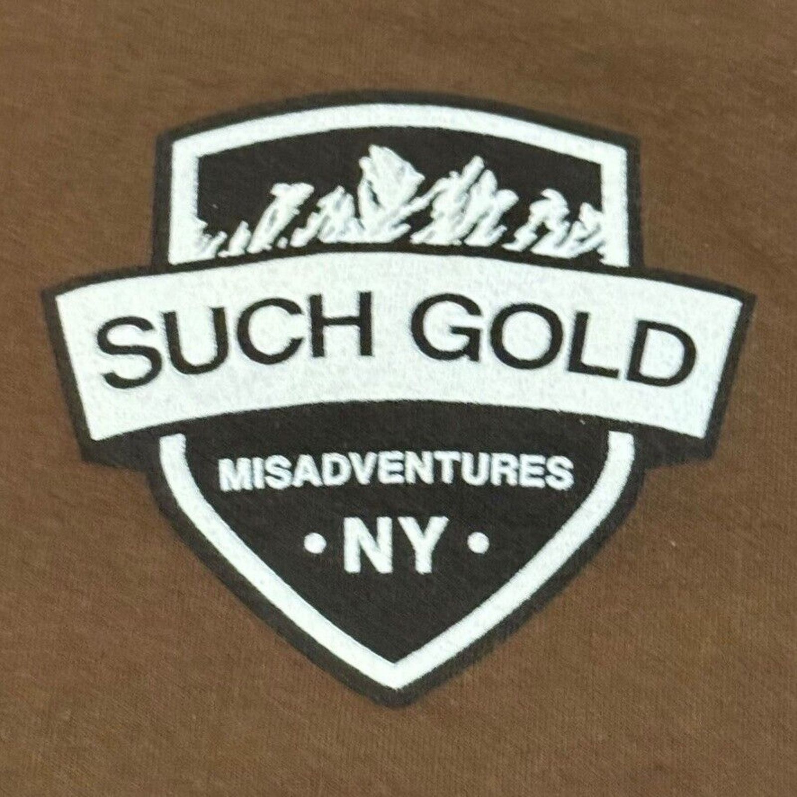 Band Tees Such Gold Band Misadventures 2012 Brown T-Shirt Size XL Size US XL / EU 56 / 4 - 2 Thumbnail